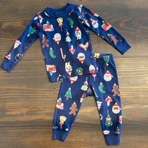 Hanna Andersson Christmas pjs. 2T.